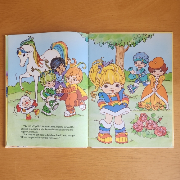 Rainbow Brite - Big Color Mix Up & Happy Birthday Buddy Blue (lot of 2 - 1984) - Picture 15 of 16